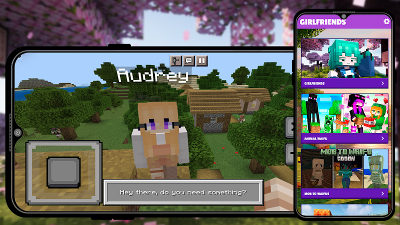 Girlfriend Mod for Minecraft screenshot