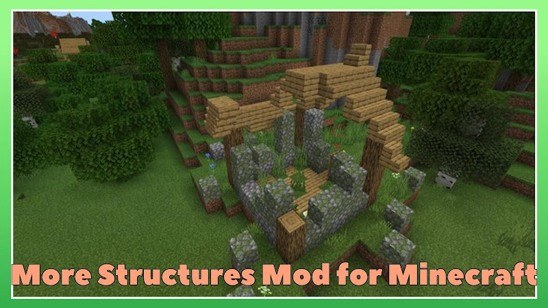 More Structures Mod Minecraft screenshot 3