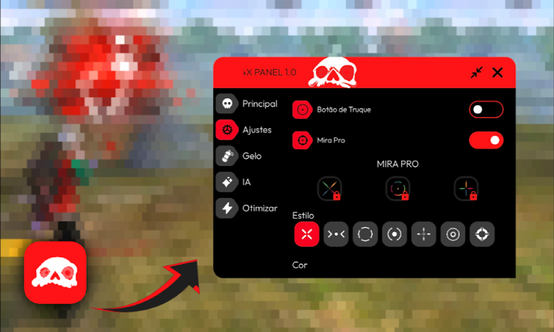 FFH4X – Sensitivity screenshot