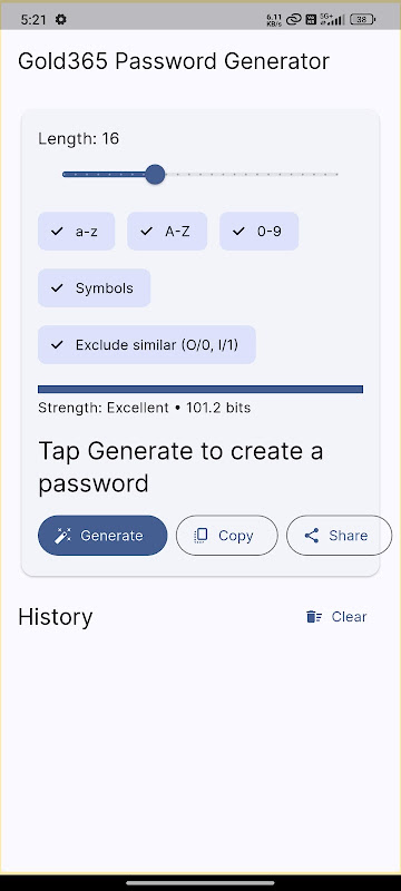 Gold365 screenshot 2